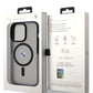 Apple iPhone 15 Pro Magsafe uyumlu BMW Lisanslı Frosted Kılıf Siyah  BMW