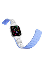 Youngkit Apple Watch Uyumlu Manyetik Mıknatıslı Futuristic Kordon Beyaz  Youngkit