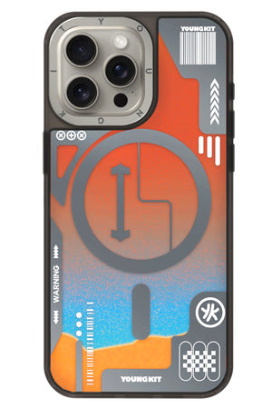 Youngkit Galaxy iPhone 15 Pro Max Uyumlu Kılıf Turuncu  Youngkit