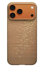 Glints of Gold iPhone 17 Pro MagSafe Uyumlu Kılıf Golden Glint Pitaka