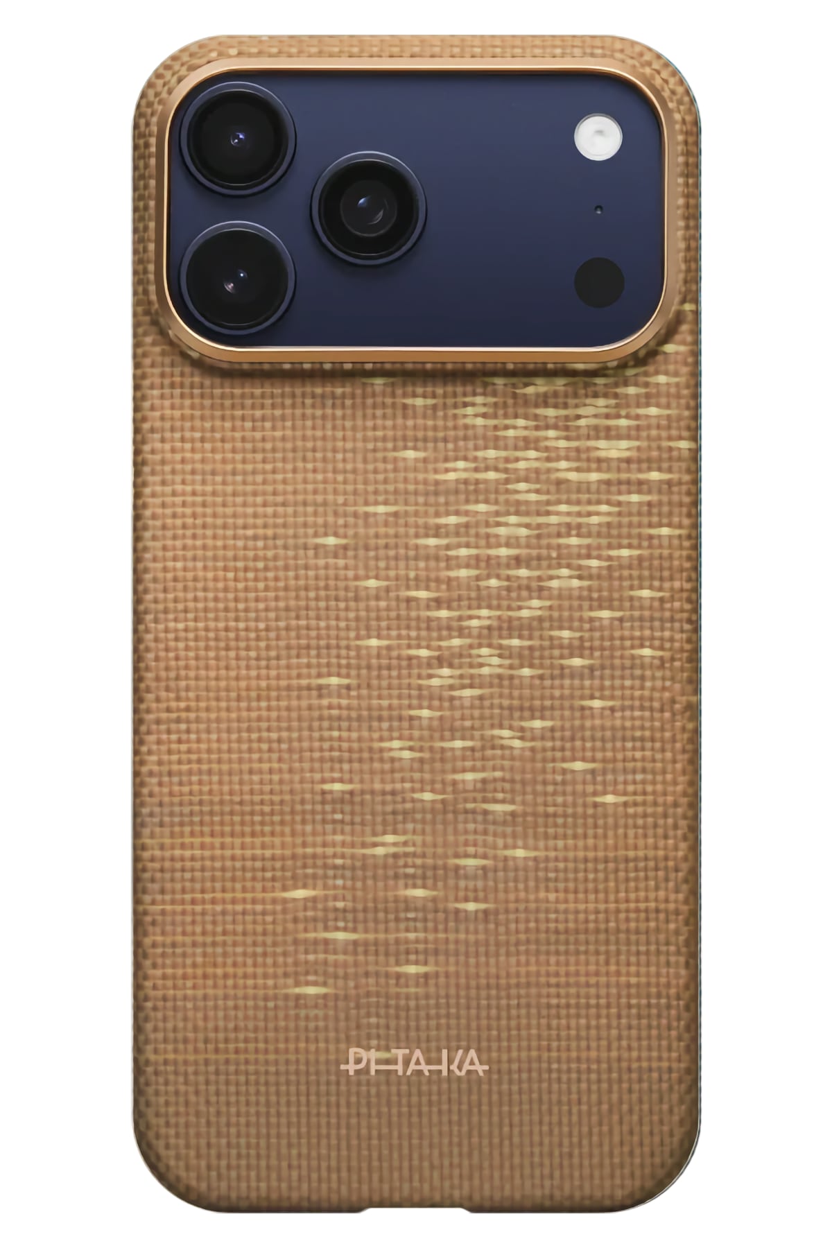 Glints of Gold iPhone 17 Pro MagSafe Uyumlu Kılıf Golden Glint Pitaka