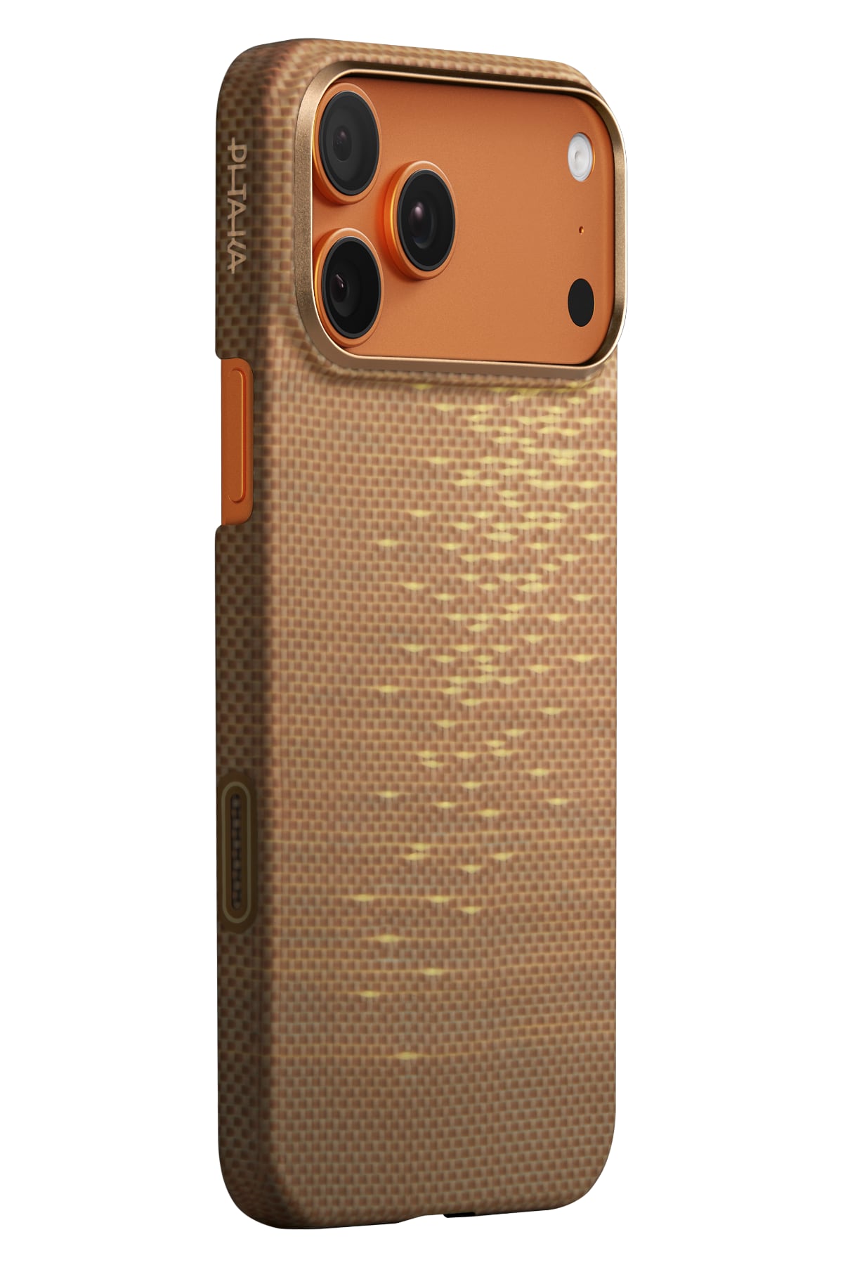 Glints of Gold iPhone 17 Pro MagSafe Uyumlu Kılıf Golden Glint Pitaka