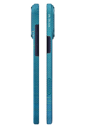 Glints of Gold iPhone 17 Pro MagSafe Uyumlu Kılıf Lucid Blue Pitaka