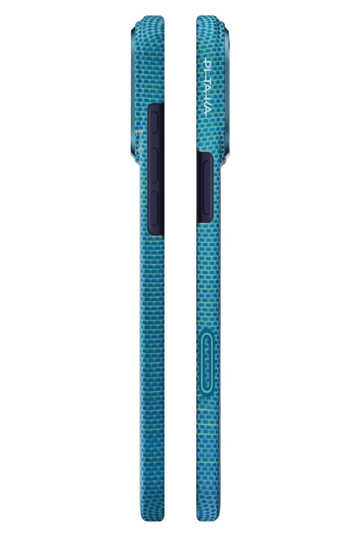 Glints of Gold iPhone 17 Pro Max MagSafe Uyumlu Kılıf Lucid Blue Pitaka