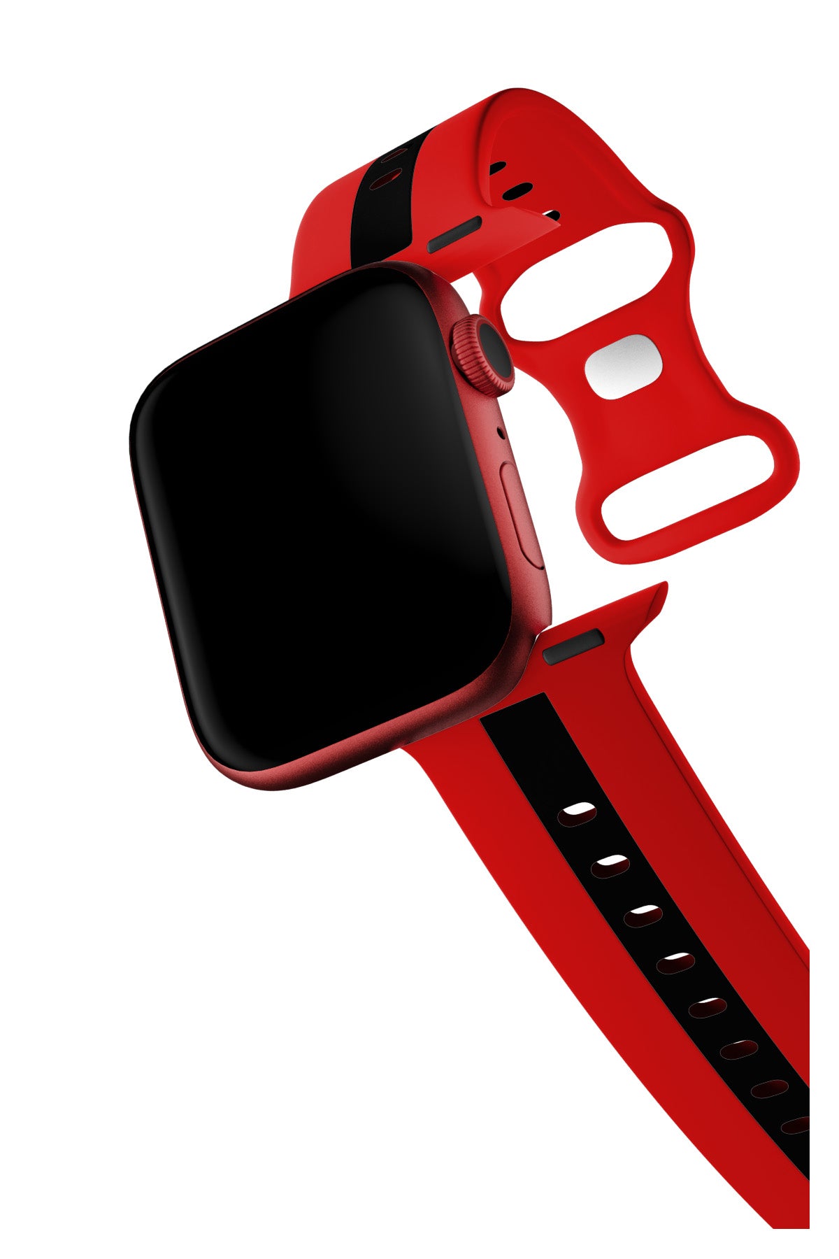 Apple Watch Compatible Dual Silicone Band Gloria 