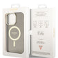 Guess iPhone 13 Pro Magsafe Uyumlu Glitter Silikon Kılıf Siyah  Guess
