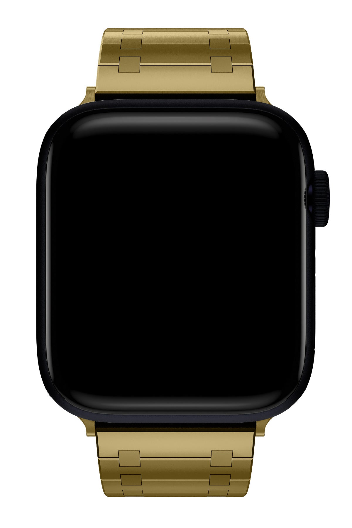 Apple Watch Uyumlu Royal Edition Çelik Kordon Golden  bikordon