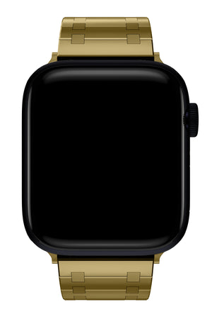 Apple Watch Uyumlu Royal Edition Çelik Kordon Golden  bikordon