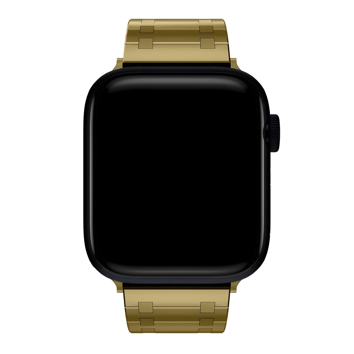 Apple Watch Uyumlu Royal Edition Çelik Kordon Golden  bikordon