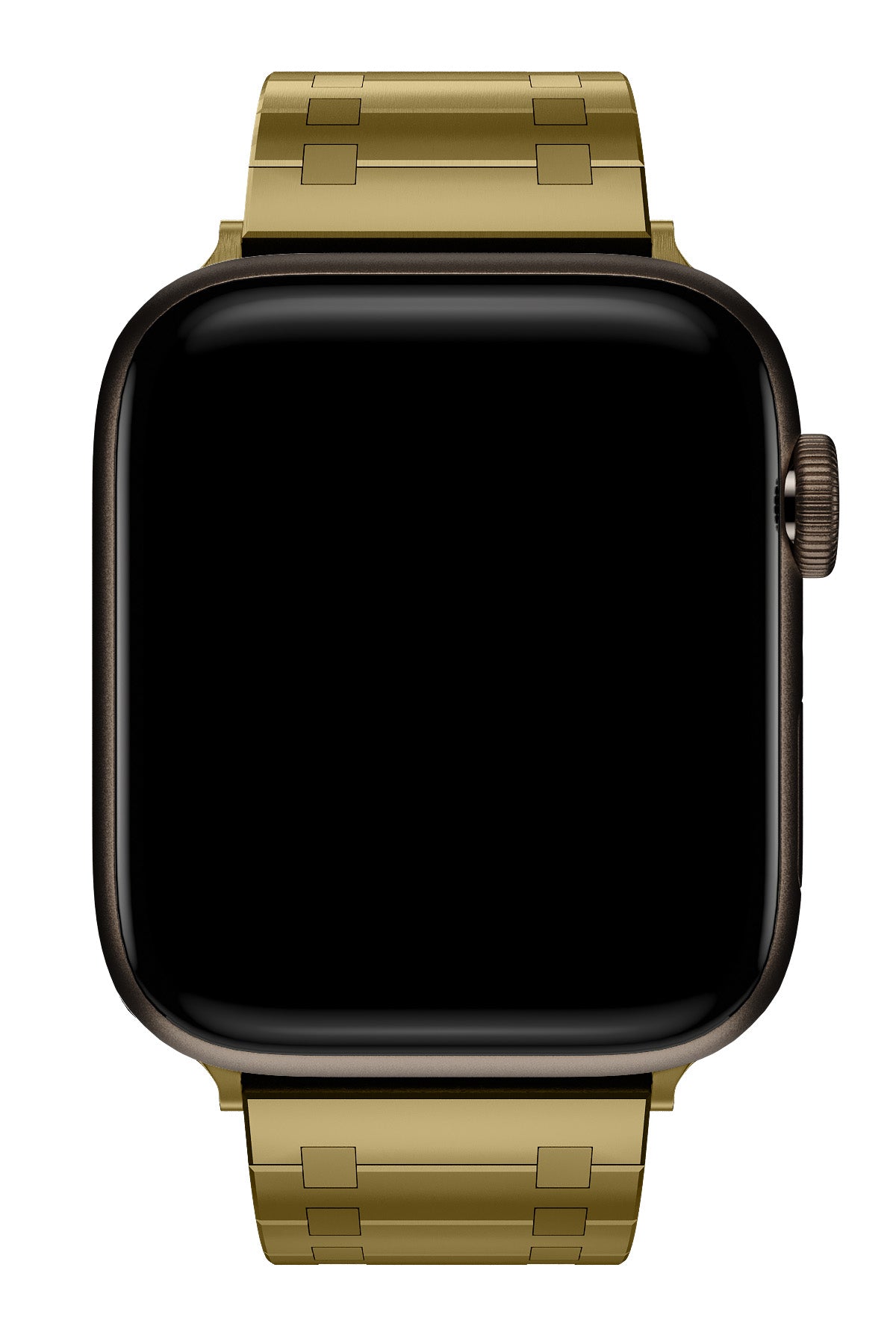 Apple Watch Uyumlu Royal Edition Çelik Kordon Golden  bikordon