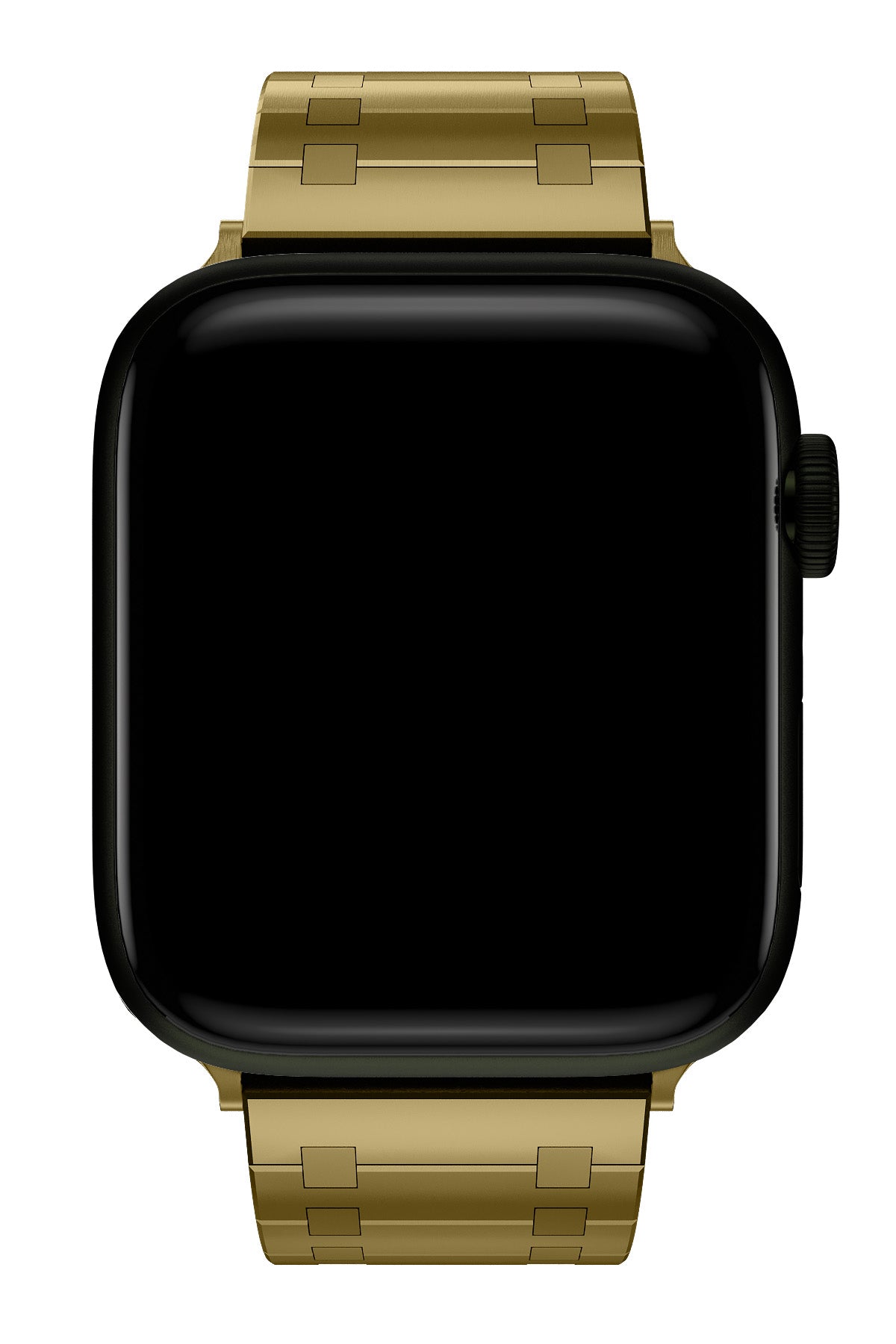 Apple Watch Uyumlu Royal Edition Çelik Kordon Golden  bikordon