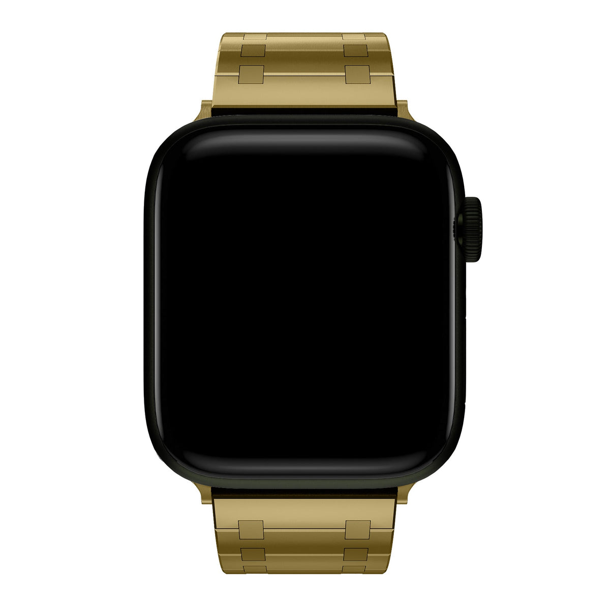 Apple Watch Uyumlu Royal Edition Çelik Kordon Golden  bikordon