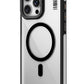 Youngkit Crystal Grid iPhone 15 Pro Magsafe Uyumlu Kılıf Siyah  Youngkit