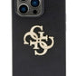 Guess iPhone 14 Pro Max Compatible Glitter Silicone Case 