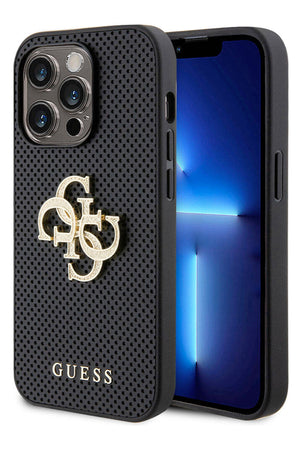 Guess iPhone 14 Pro Max Uyumlu Glitter Silikon Kılıf  Guess