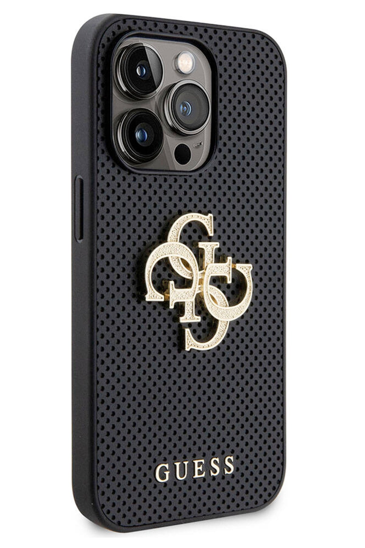 Guess iPhone 14 Pro Max Uyumlu Glitter Silikon Kılıf  Guess
