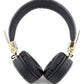 Guess Kulak Üstü Bluetooth 5.3 Kulaklık 4G Desenli Metal Logolu Siyah