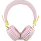 Guess Kulak Üstü Bluetooth 5.3 Kulaklık 4G Desenli Metal Logolu Pembe  Guess