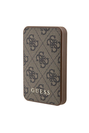 Guess 4G Desenli Kahverengi Powerbank 5000 mAh