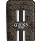 Guess Classic 4G Desenli iPhone 16 Pro Max Magsafe Uyumlu Kredi Kartlıklı Kılıf Kahverengi Guess