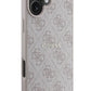 Guess Logolu iPhone 16 Plus Magsafe Uyumlu Kılıf Pembe  Guess