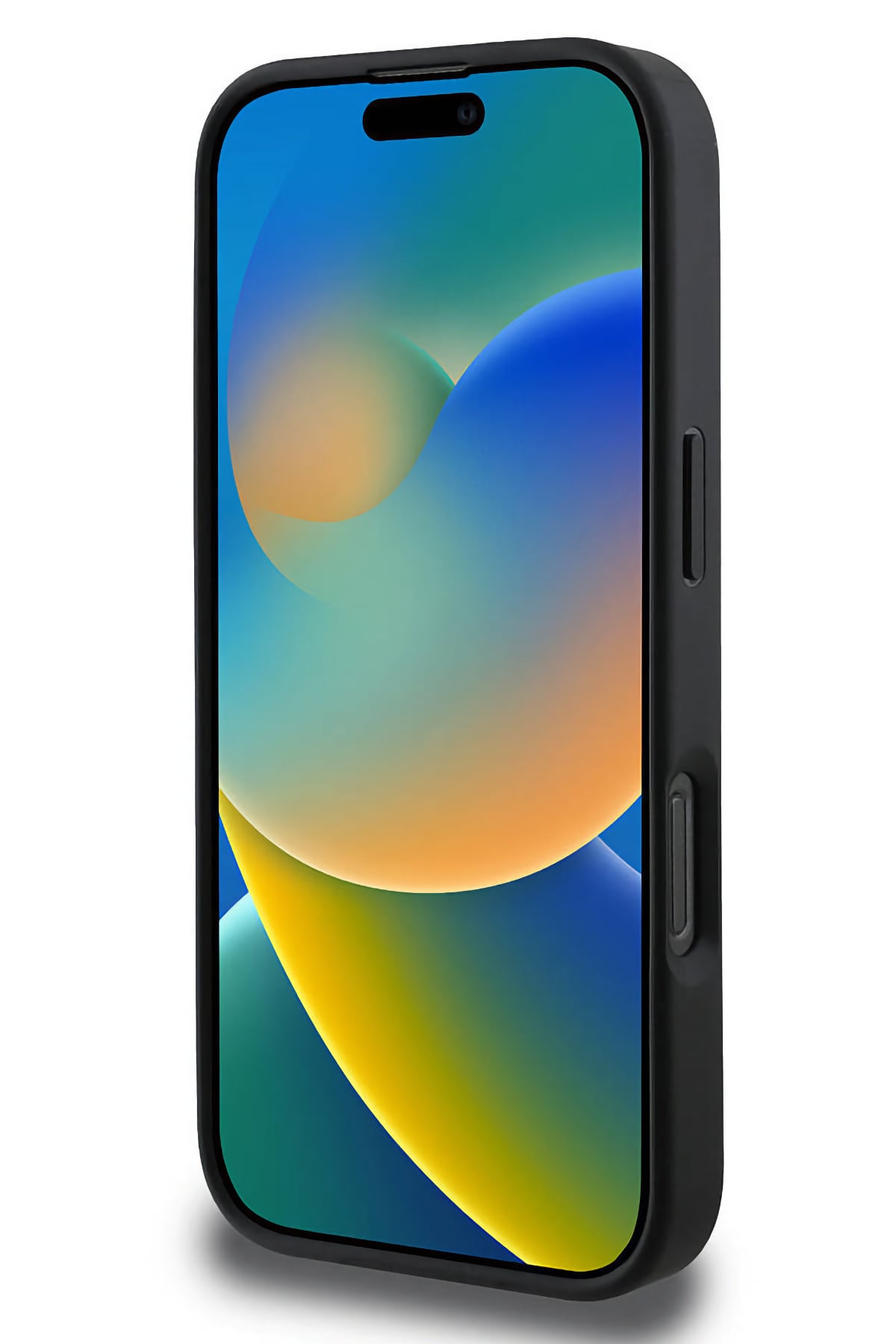 Guess Logolu iPhone 16 Pro Magsafe Uyumlu Kılıf Siyah  Guess