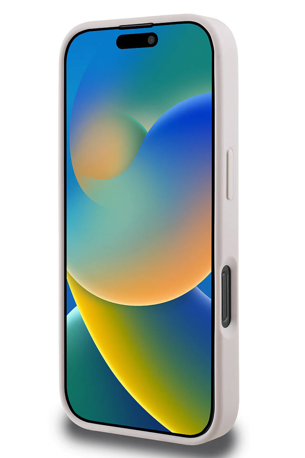 Guess Printed 4G Şerit Logolu iPhone 16 Pro Max Magsafe Uyumlu Kılıf Pembe  Guess