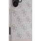 Guess Şerit Logolu iPhone 16 Plus Magsafe Uyumlu Kılıf Pembe  Guess