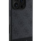 Guess Şerit Logolu iPhone 16 Pro Magsafe Uyumlu Kılıf Siyah  Guess