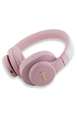 Guess Tone On-Ear Bluetooth 5.3 Headphones Pink 