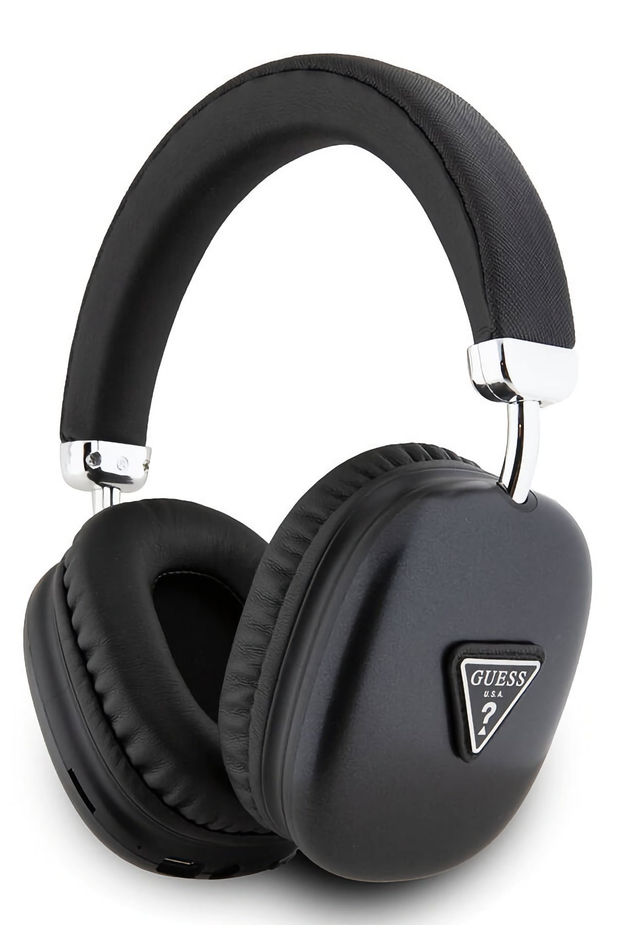 Guess Triangle Kulak Üstü Bluetooth 5.3 Kulaklık Siyah  Guess