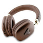 Guess Triangle On-Ear Bluetooth 5.3 Headphone Brown 