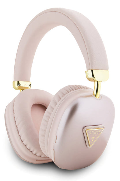 Guess Triangle On-Ear Bluetooth 5.3 Headphones Pink 