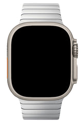 Apple Watch Uyumlu Bilezik Loop Kordon Gümüş Gri