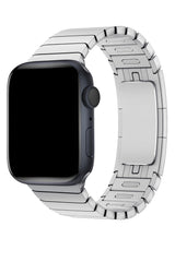 Apple Watch Uyumlu Bilezik Loop Kordon Gümüş Gri