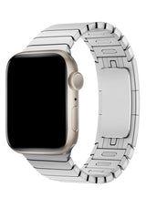Apple Watch Uyumlu Bilezik Loop Kordon Gümüş Gri