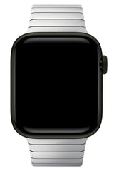 Apple Watch Uyumlu Bilezik Loop Kordon Gümüş Gri