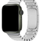 Apple Watch Compatible Bracelet Loop Band Silver Gray 