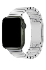 Apple Watch Uyumlu Bilezik Loop Kordon Gümüş Gri