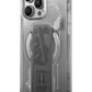 SkinArma iPhone 15 Pro Magsafe Uyumlu Helio Kılıf Gri  SkinArma