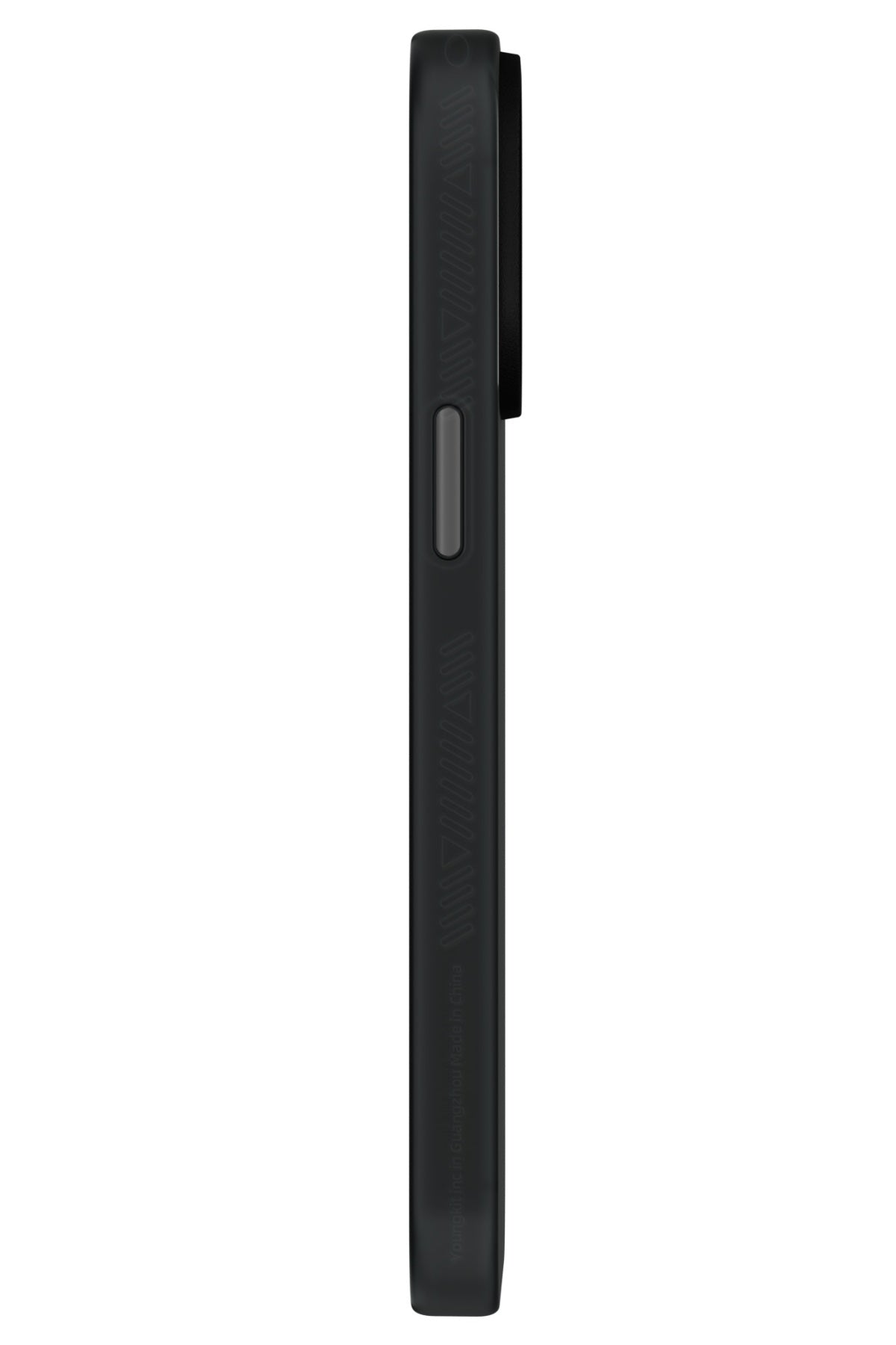 Youngkit Hidden Sand iPhone 15 Pro compatible Magsafe Matte Black Case