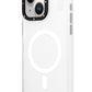 Youngkit Hidden Sand iPhone 15 uyumlu Magsafe Mat Beyaz Kılıf