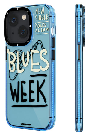 Youngkit Jazz iPhone 13 / 14 Mavi Kılıf  Youngkit
