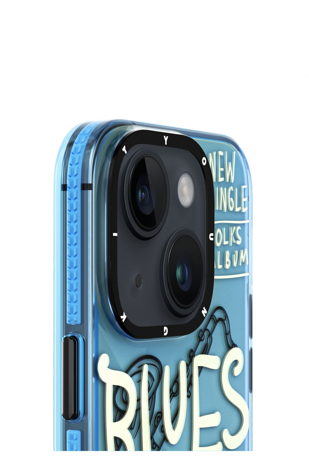 Youngkit Jazz iPhone 13 / 14 Mavi Kılıf  Youngkit