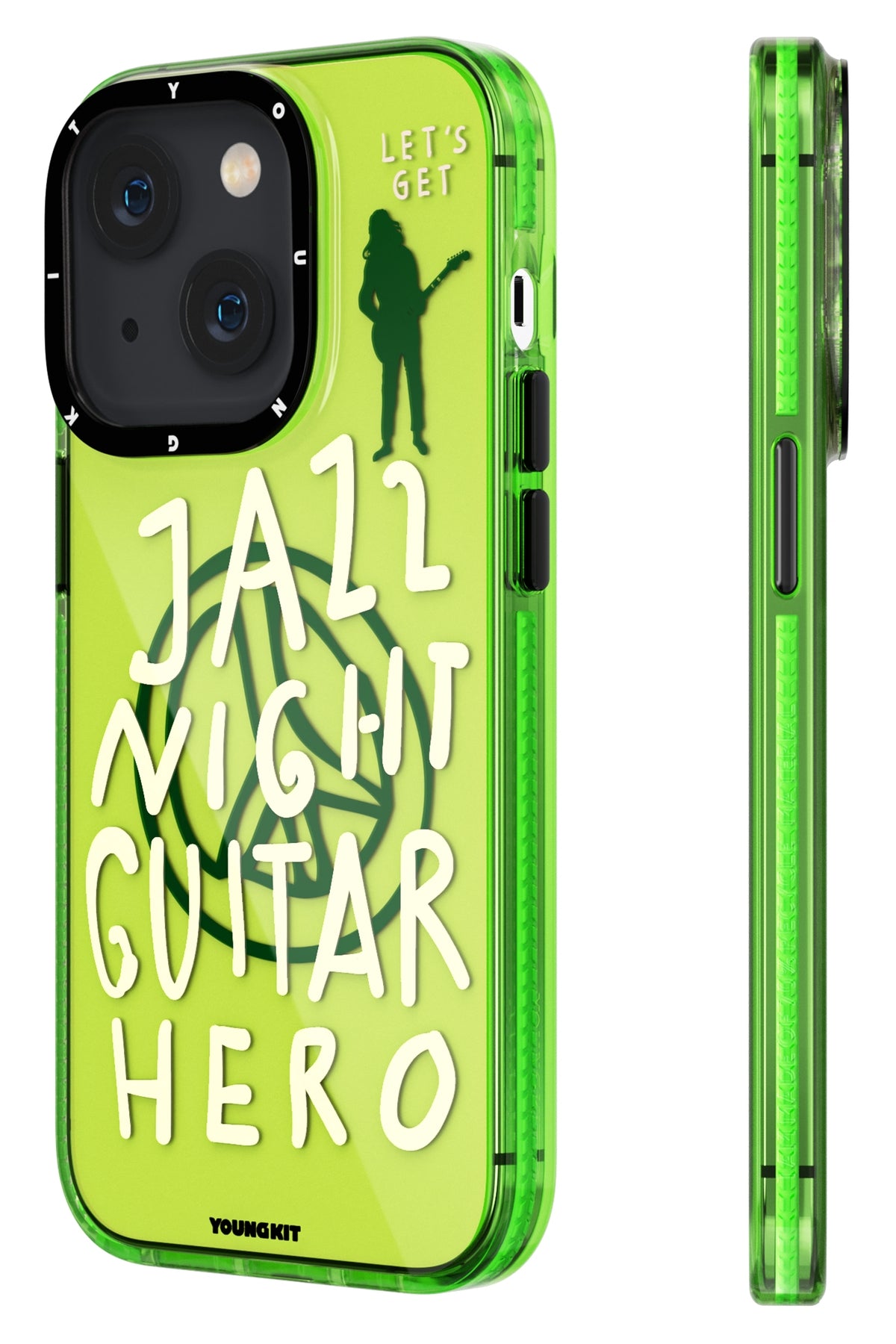 Youngkit Jazz iPhone 13 / 14 Yeşil Kılıf  Youngkit