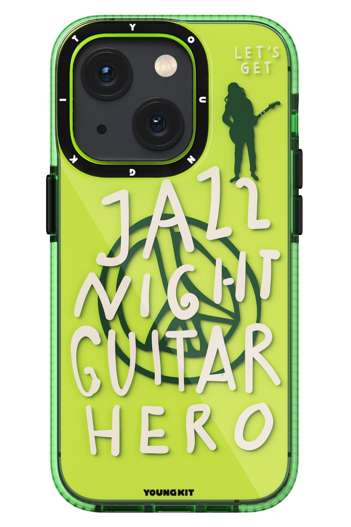 Youngkit Jazz iPhone 13 / 14 Yeşil Kılıf  Youngkit