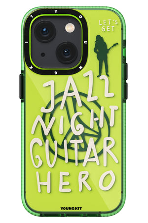 Youngkit Jazz iPhone 13 / 14 Yeşil Kılıf