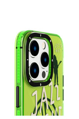 Youngkit Jazz iPhone 14 Pro Yeşil Kılıf