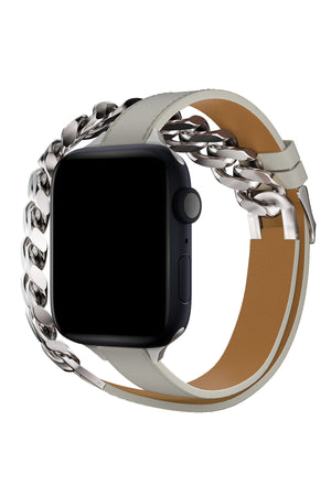 Apple Watch Uyumlu Double Tour Deri Kordon Jedy  bikordon