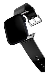 Apple Watch Uyumlu Jina Loop Yumuşak Silikon Kordon Jet Black